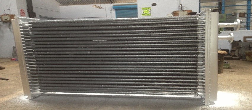 Finned type heat Exchanger for Turbine & DC Motor